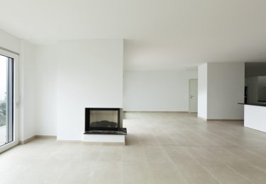 apartment, living room, view fireplace and kitchen